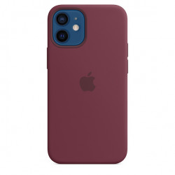 iPhone 12 mini Silicone Case with MagSafe Plum SK