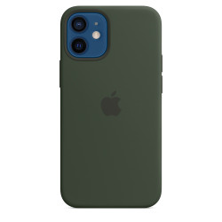 iPhone 12 mini Silicone Case with MagSafe Green SK