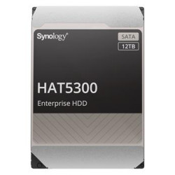 Synology HAT5300 - HDD 12000 GB Interní 3.5 " - SATA III/600 - 7 200 ot min. - vyrovnávací paměť: 256 MB (HAT5300-12T)