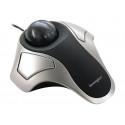 Kensington Orbit Optical Trackball - Kulový ovládač - pravák a levák - optický - 2 tlačítka - kabelové - USB - stříbrná