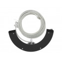 AXIS T90C20 Fixed Dome IR-LED - Infračervený iluminátor - venkovní použití - bílá - pro AXIS P3343-VE, P3344-VE, P3346-VE