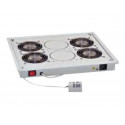 Triton - Větrání skříně - s 4 chladicí ventilátory, termostat - AC 230 V
