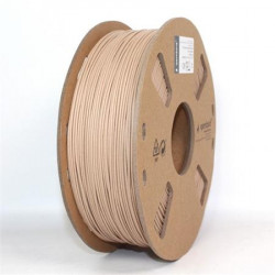 Gembird tisková struna (filament), PLA, 1,75mm, 1kg, přírodní dřevo