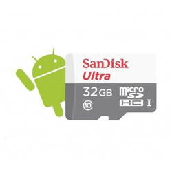 SanDisk MicroSDHC karta 32GB Ultra (80MB s, Class 10 UHS-I, Android)