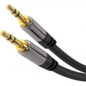 PremiumCord HQ stíněný kabel stereo Jack 3.5mm - Jack 3.5mm M M 5m