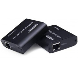 PremiumCord HDMI extender na 60m FULL HD 1080p přes jeden kabel Cat5e 6 6a 7, EDID nastavení