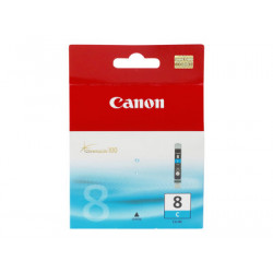 Canon CLI-8C - 13 ml - azurová - originální - inkoustový zásobník - pro PIXMA iP3500, iP4500, iP5300, MP510, MP520, MP610, MP960, MP970, MX700, MX850, Pro9000