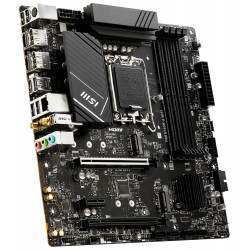 MSI PRO B760M-A WIFI Intel B760 LGA1700 4x DDR5 2x M.2 2x HDMI 2x DP WiFi mATX