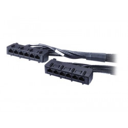 APC Data Distribution Cable - Síťový kabel - kompatibilní s TAA - RJ-45 (F) do RJ-45 (F) - 4 m - UTP - CAT 6 - černá