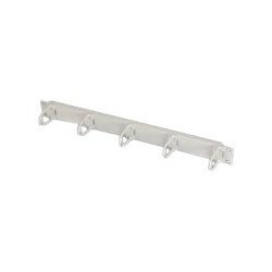Triton - Příslušenství pro organizaci kabelů k regálu (horizontální) - RAL 9005 - 1U - 19"