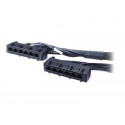 APC Data Distribution Cable - Síťový kabel - kompatibilní s TAA - RJ-45 (F) do RJ-45 (F) - 2.7 m - UTP - CAT 6 - černá