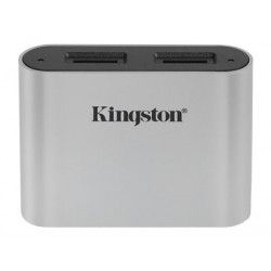 Kingston Workflow - Čtečka karet (microSDHC UHS-I, microSDXC UHS-I, microSDHC UHS-II, microSDXC UHS-II) - USB-C 3.2 Gen 1