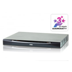 ATEN 1-Local 2-Remote Access 40-Port Cat 5 KVM over IP Switch with Virtual Media 