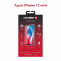 SWISSTEN OCHRANNÉ SKLO CASE FRIENDLY APPLE IPHONE 12 mini ČERNÉ