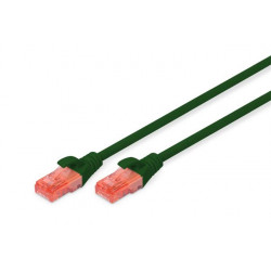 Digitus CAT 6 U-UTP patch cable, Cu, LSZH AWG 26 7, length 2 m, color green