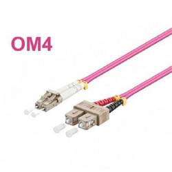 OPTIX LC-SC Optický patch cord 50 125 0,5m OM4 Duplex