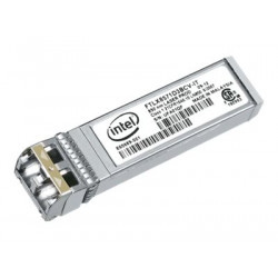 Intel Ethernet SFP+ SR Optics - Modul SFP+ vysílače - 10 GigE - 1000Base-SX, 10GBase-SR - 850 nm - pro Ethernet Converged Network Adapter X520, X710; Ethernet Server Adapter X520