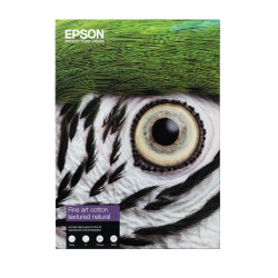 Epson Fine Art Cotton Textured Natural A4, 25 s.