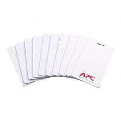 APC NetBotz HID Proximity Cards - Bezkontaktní karta - slonovinová (balení 10) - pro Rack Access PX - HID