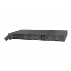 APC Basic Rack PDU - Pásek na rozvod silnoproudu (k montáži na regál) - AC 208 V - 3 fáze - vstup: Hubbell CS8365C - výstupní konektory: 6 (IEC 60320 C19) - 1U - 2.4 m kabel - pro P N: SMTL1000RMI2UC, SMX1000C, SMX1500RM2UC, SMX1500RM2UCNC, SMX750C, SMX750CNC