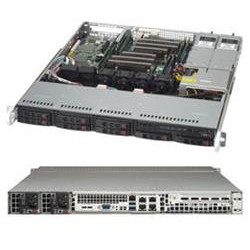 SUPERMICRO 1U chassis 8x 2,5" HS SAS3 SATA (2x NVMe), 2x600W (80PLUS Gold)