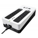 EATON UPS 3S 700 IEC, Off-line, Tower, 700VA 420W, výstup 8x IEC C13, USB, RJ11, 2x USB nabíjení (2A max), bez vent.