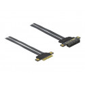 Delock PCI Express x4 to x4 with flexible cable - Riser karta