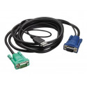 APC - Kabel klávesnice videa myši (KVM) - USB, HD-15 (VGA) (M) do HD-15 (VGA) (M) - 1.83 m - - pro P N: AP5201, AP5202, AP5808, AP5816, KVM1116R