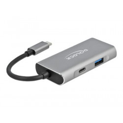 Delock - Rozbočovač - 3 x USB 3.2 Gen 2 + 1 x USB-C 3.2 Gen 2 - desktop