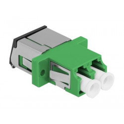 Delock - Síťový propojovací kabel - jednoduchý režim LC (F) do jednoduchý režim LC (F) - optické vlákno - duplex - zelená