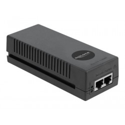 Delock 10 Gigabit PoE+ Injector - Dávkovač energie - AC 100-240 V - 30 Watt - černá