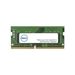 Dell - DDR4 - modul - 8 GB - SO-DIMM 260-pin - 3200 MHz PC4-25600 - 1.2 V - bez vyrovnávací paměti - ECC - Upgrade - pro Dell 3240; Precision 3530, 3541, 3551, 5550, 7530, 7540, 7550, 7560, 7730, 7740, 7750