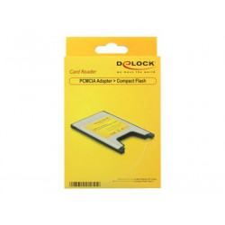 Delock PCMCIA Card Reader for Compact Flash cards - Čtečka karet (CF I) - Karta PC