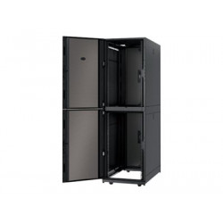 APC NetShelter SX Colocation 2 x 20U Enclosure with Sides - Rozvaděč stojanový - černá - 42U - 19"