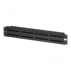 APC - Propojovací panel - CAT 6 - 48 portů - kompatibilní s TAA - pro P N: SRT8KXLJ, SURT20KUXI-IN