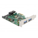 PCI Express x1 Card to 2 x external USB, PCI Express x1 Card to 2 x external USB