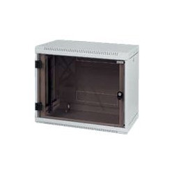 Triton Delta U 4S - Skříň - montáž na stěnu - RAL 7035 - 18U - 19"