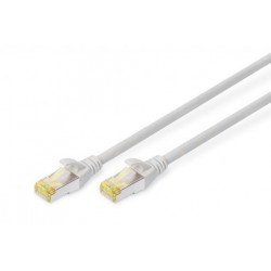 Digitus CAT 6A S-FTP patch cord, Cu, LSZH AWG 26 7, length 2.5 m, color grey