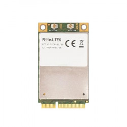 MikroTik R11e-LTE6 - 2G 3G 4G LTE miniPCi-e karta, 2x u.Fl