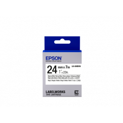 Epson Tape Cartridge LK-6WBVN Vinyl, Black White 24 mm 7m