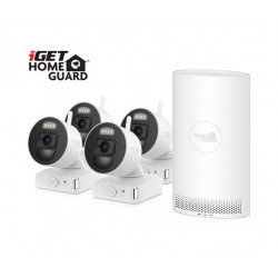 iGET HOMEGUARD HGNVK88004P - Kamerový systém s bateriovým provozem kamer a inovativní SMART detekcí pohybu, FullHD