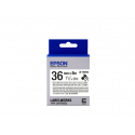Epson Label Cartridge LK-7WBVS black on white cable tape, 36mm