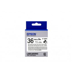 Epson Label Cartridge LK-7WBVS black on white cable tape, 36mm