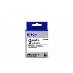 Epson Label Cartridge Standard LK-3WBN Standard Black White 9mm (9m)