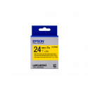 Epson Tape Cartridge LK-6YBVN Vinyl, Black Yellow 24 mm 7m