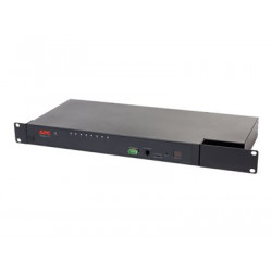 APC KVM 2G Analog - Přepínač KVM - CAT5 - 8 x KVM port(s) - 1 místní uživatel - Lze montovat do rozvaděče - kompatibilní s TAA - pro P N: AR3106SP, SMX1000C, SMX1500RM2UC, SMX1500RM2UCNC, SMX750C, SMX750CNC, SRT5KRMXLW-TW