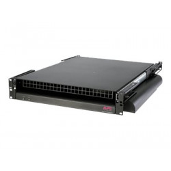 APC Rack Side Air Distribution 115V 60HZ - Ventilační jednotka - černá - 2U - pro P N: AR3103, AR3103SP, AR3106SP, AR9300SP, AR9300SP-R, AR9307SP, AR9307SP-R, SRT1000RMXLI