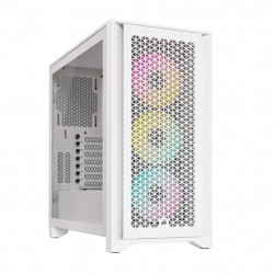 CORSAIR iCUE 4000D RGB AIRFLOW Midi Tower Transpar. Bílá