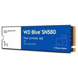 WD SSD Blue SN580 1TB WDS100T3B0E NVMe M.2 PCIe Gen4 Interní M.2 2280