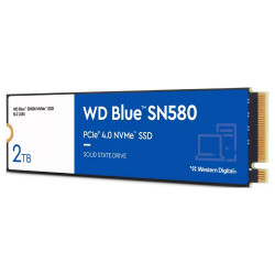 WD SSD Blue SN580 2TB WDS200T3B0E NVMe M.2 PCIe Gen4 Interní M.2 2280